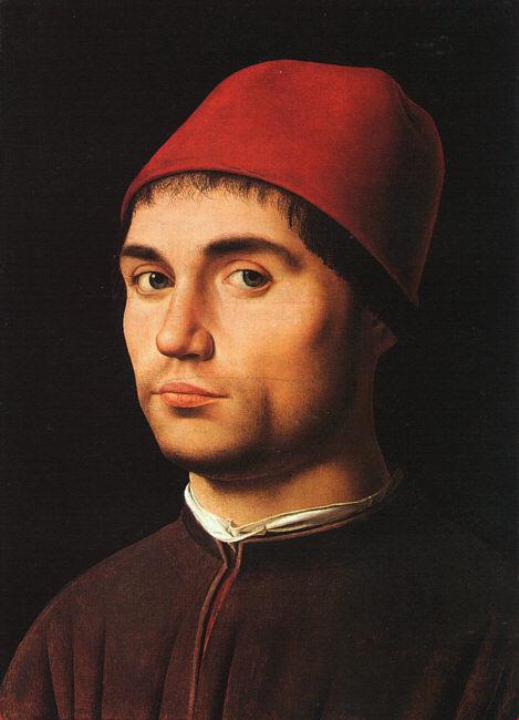 Antonello da Messina Portrait of a Young Man oil painting image